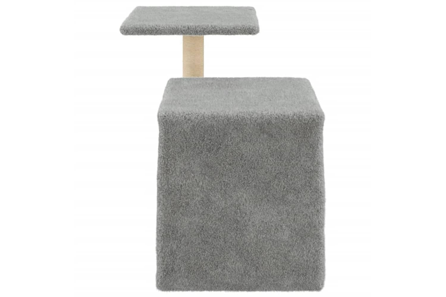 Vidaxl Cat Tree With Sisal Scratching Posts Light Grey 505 Cm-5