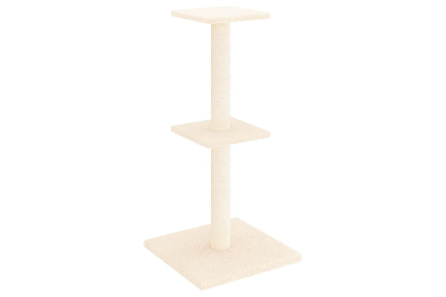 Vidaxl Cat Tree With Sisal Scratching Posts Cream 73 Cm-2