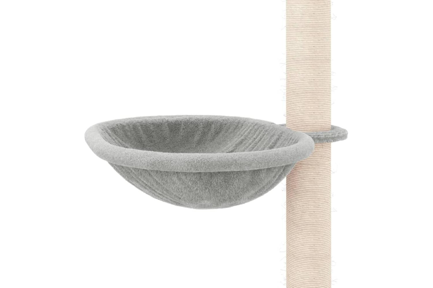 Vidaxl Floor To Ceiling Cat Tree Light Grey 2635-2895 Cm-7