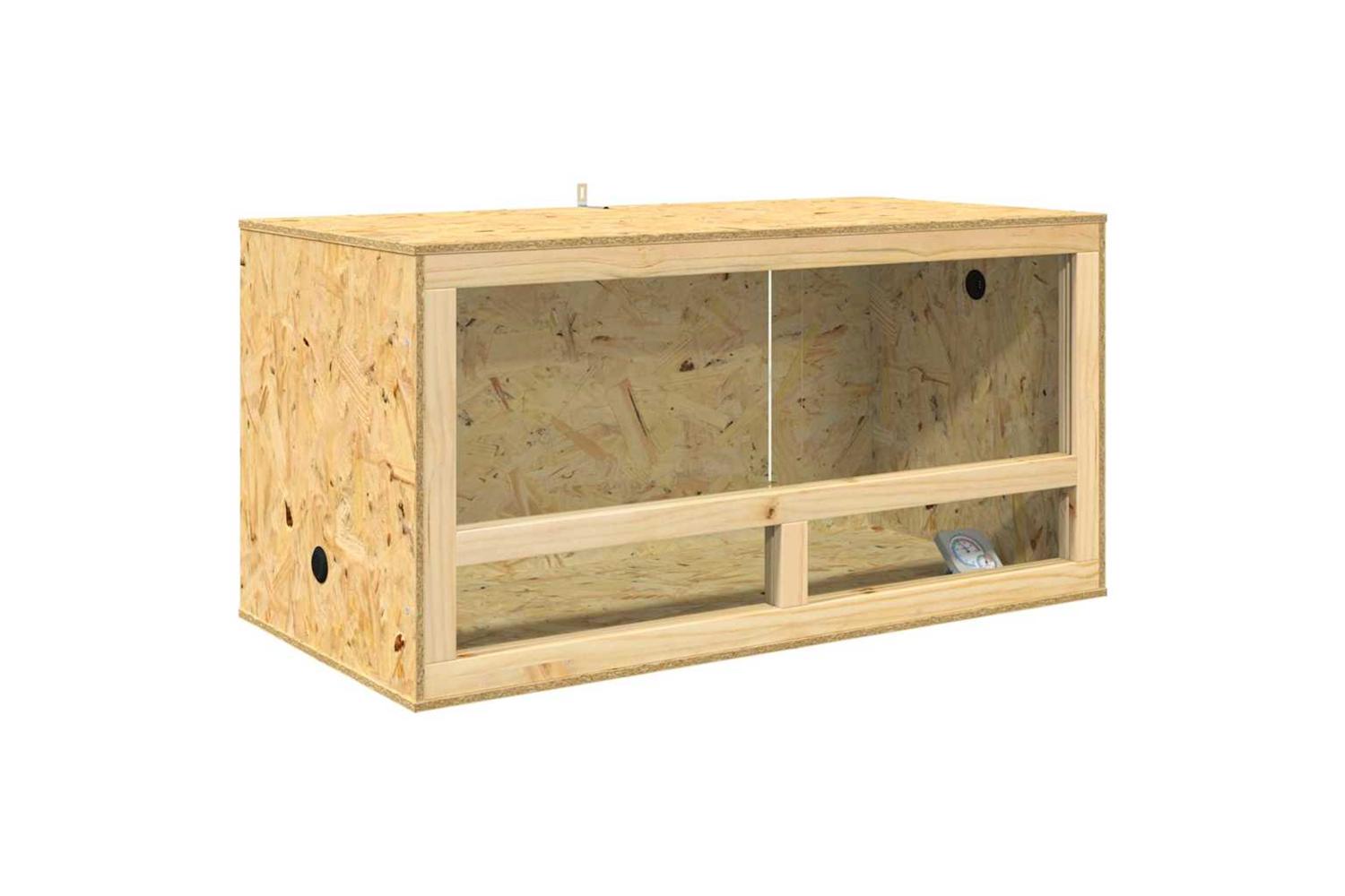 Vidaxl Terrarium Brown 100 X 50 X 100 Cm Osb-5