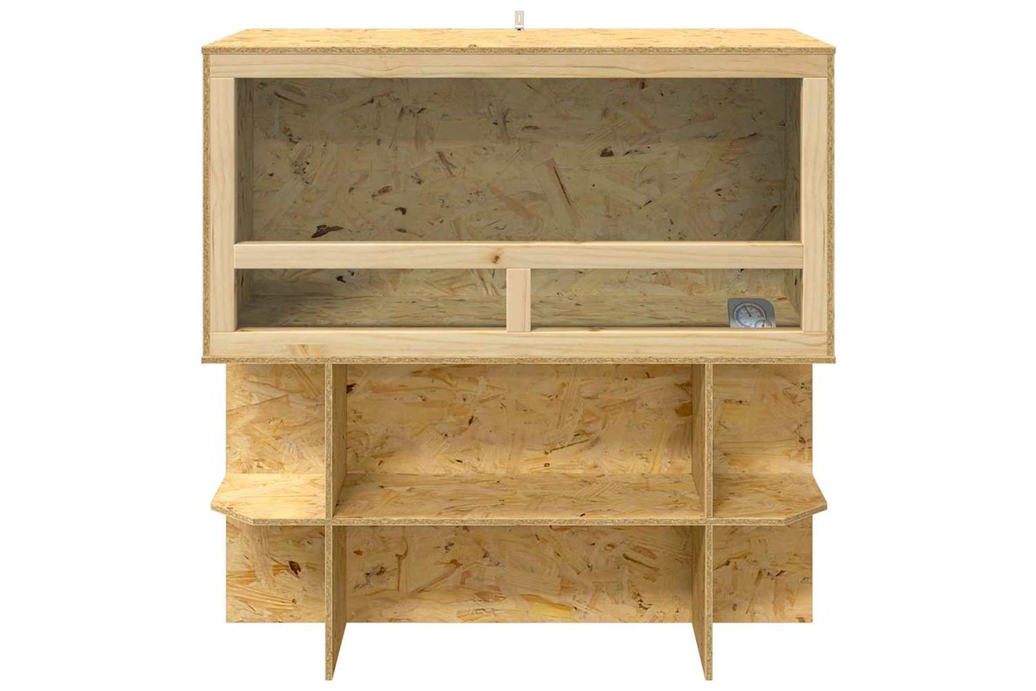 Vidaxl Terrarium Brown 100 X 50 X 100 Cm Osb-8