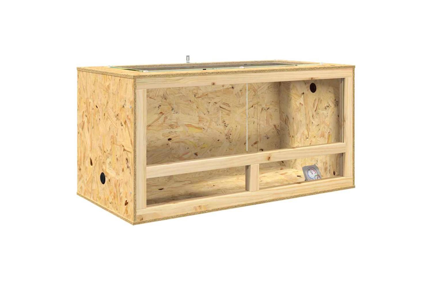 Vidaxl Terrarium Brown 100 X 50 X 100 Cm Osb-5