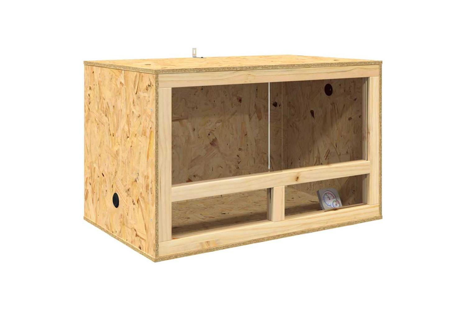 Vidaxl Terrarium Brown 80 X 50 X 100 Cm Osb-5
