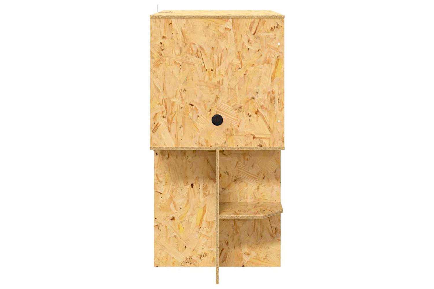Vidaxl Terrarium Brown 80 X 50 X 100 Cm Osb-9
