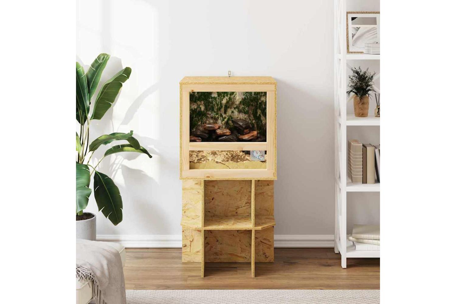 Vidaxl Terrarium Brown 50 X 50 X 100 Cm Osb-4