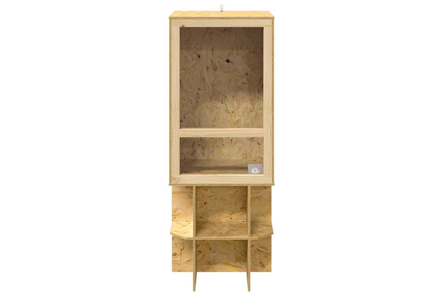 Vidaxl Terrarium Brown 50 X 50 X 130 Cm Osb-8