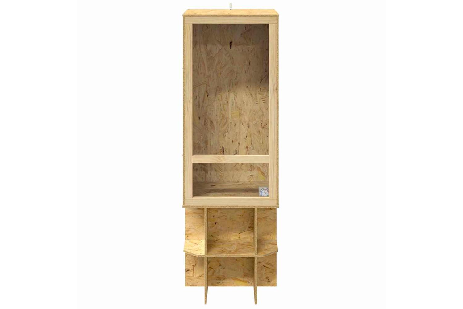 Vidaxl Terrarium Brown 50 X 50 X 150 Cm Osb-8