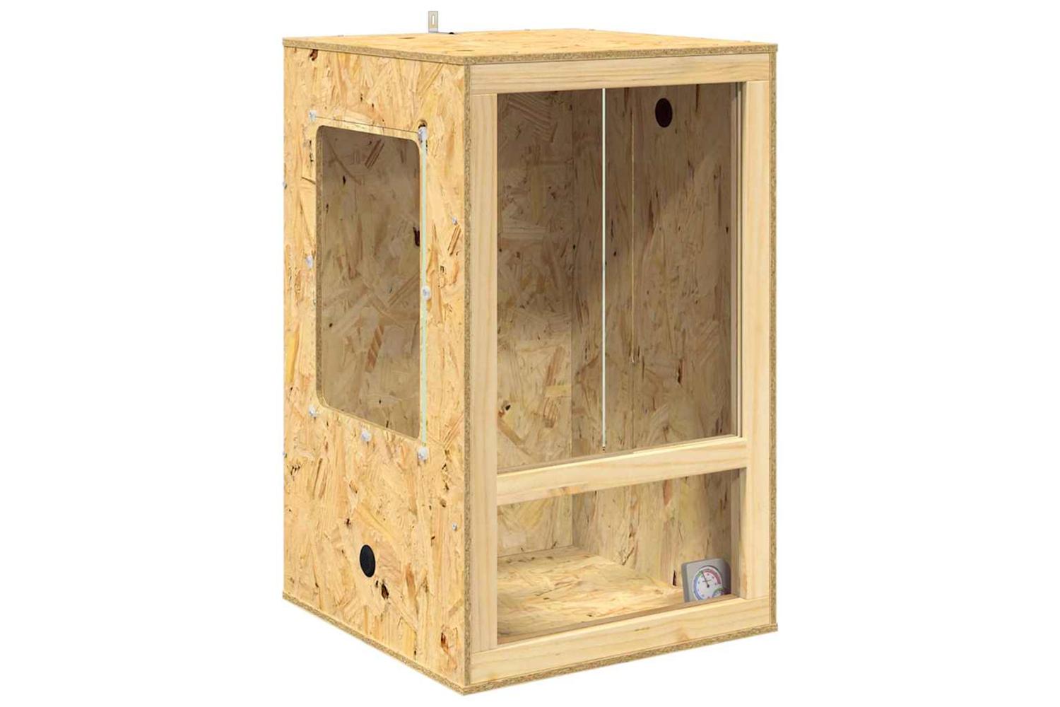 Vidaxl Terrarium Brown 50 X 50 X 130 Cm Osb-5