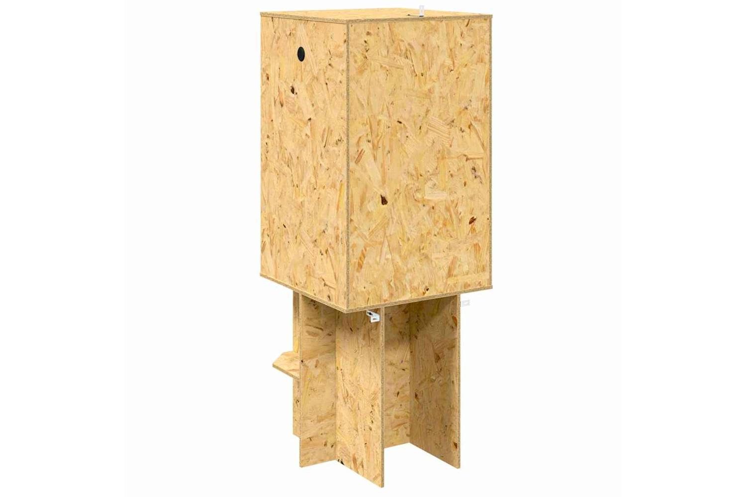 Vidaxl Terrarium Brown 50 X 50 X 130 Cm Osb-10