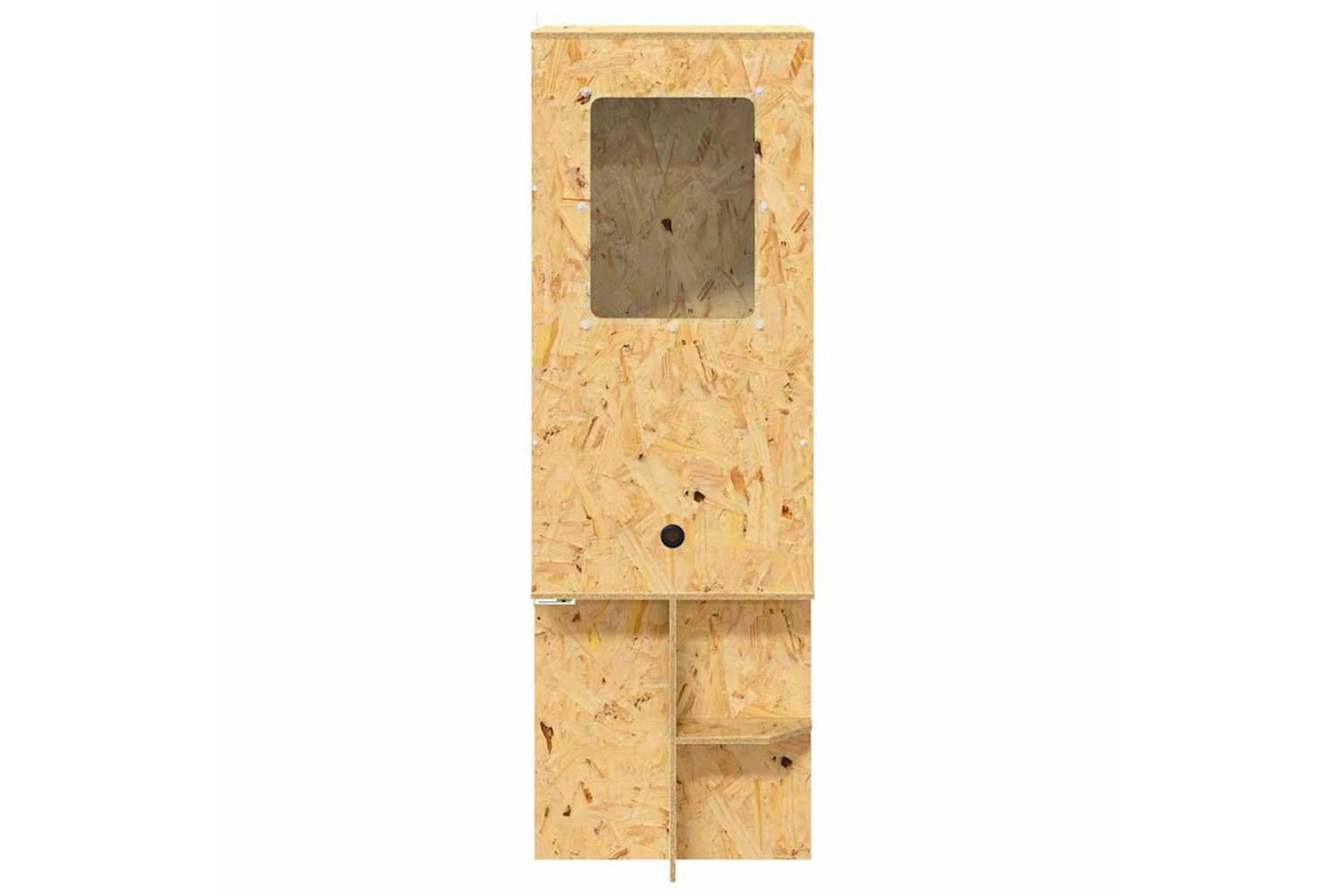 Vidaxl Terrarium Brown 50 X 50 X 150 Cm Osb-9