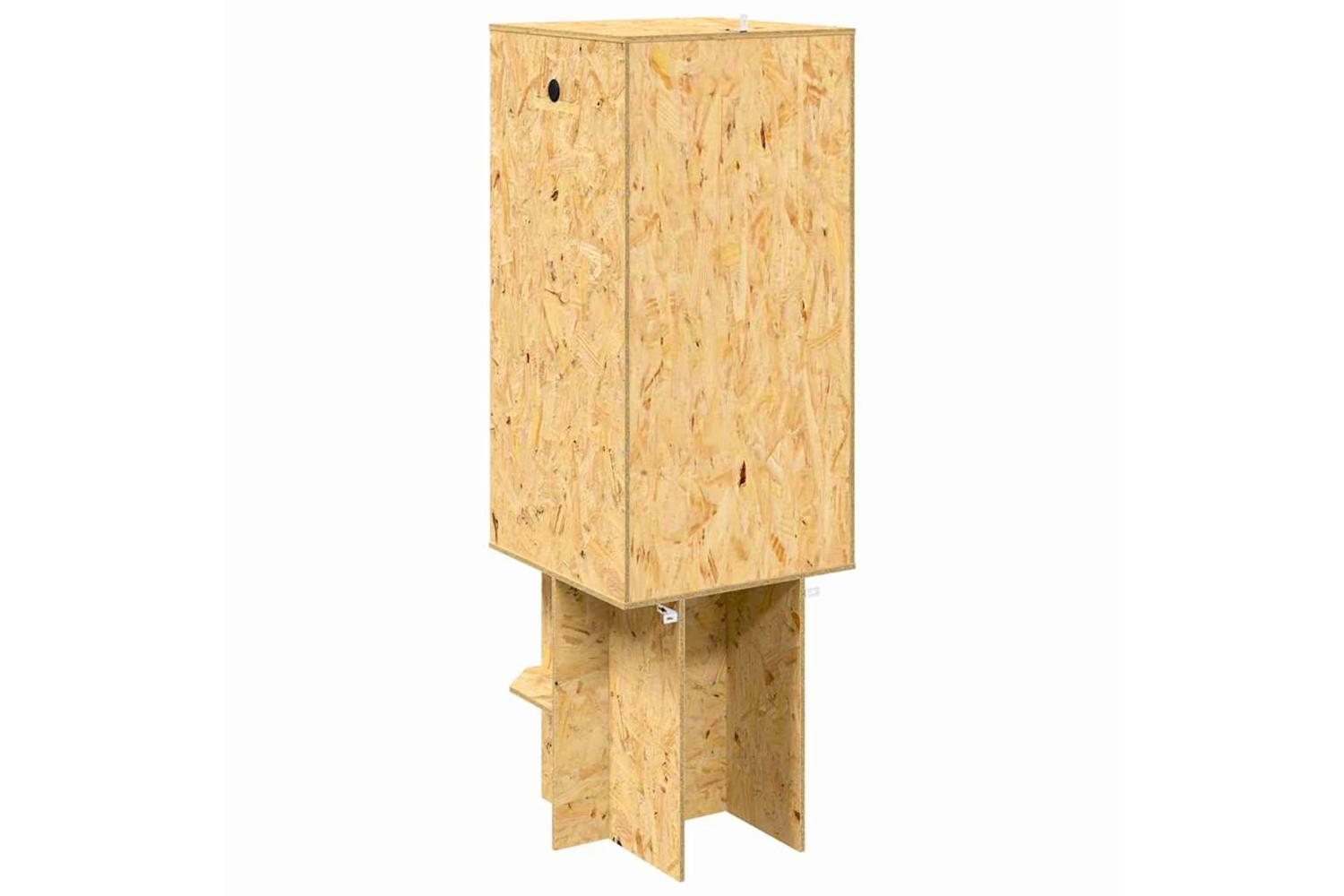 Vidaxl Terrarium Brown 50 X 50 X 150 Cm Osb-10