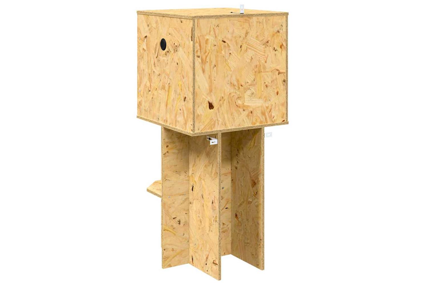 Vidaxl Terrarium Brown 40 X 40 X 90 Cm Osb-10
