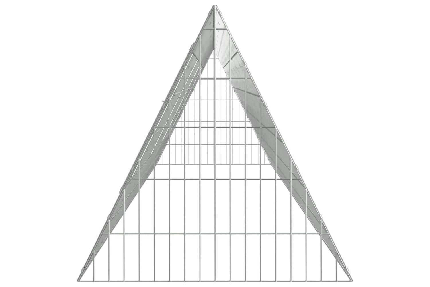Vidaxl Rabbit Cage Silver 430 X 55 X 55 Cm Galvanised Steel-7