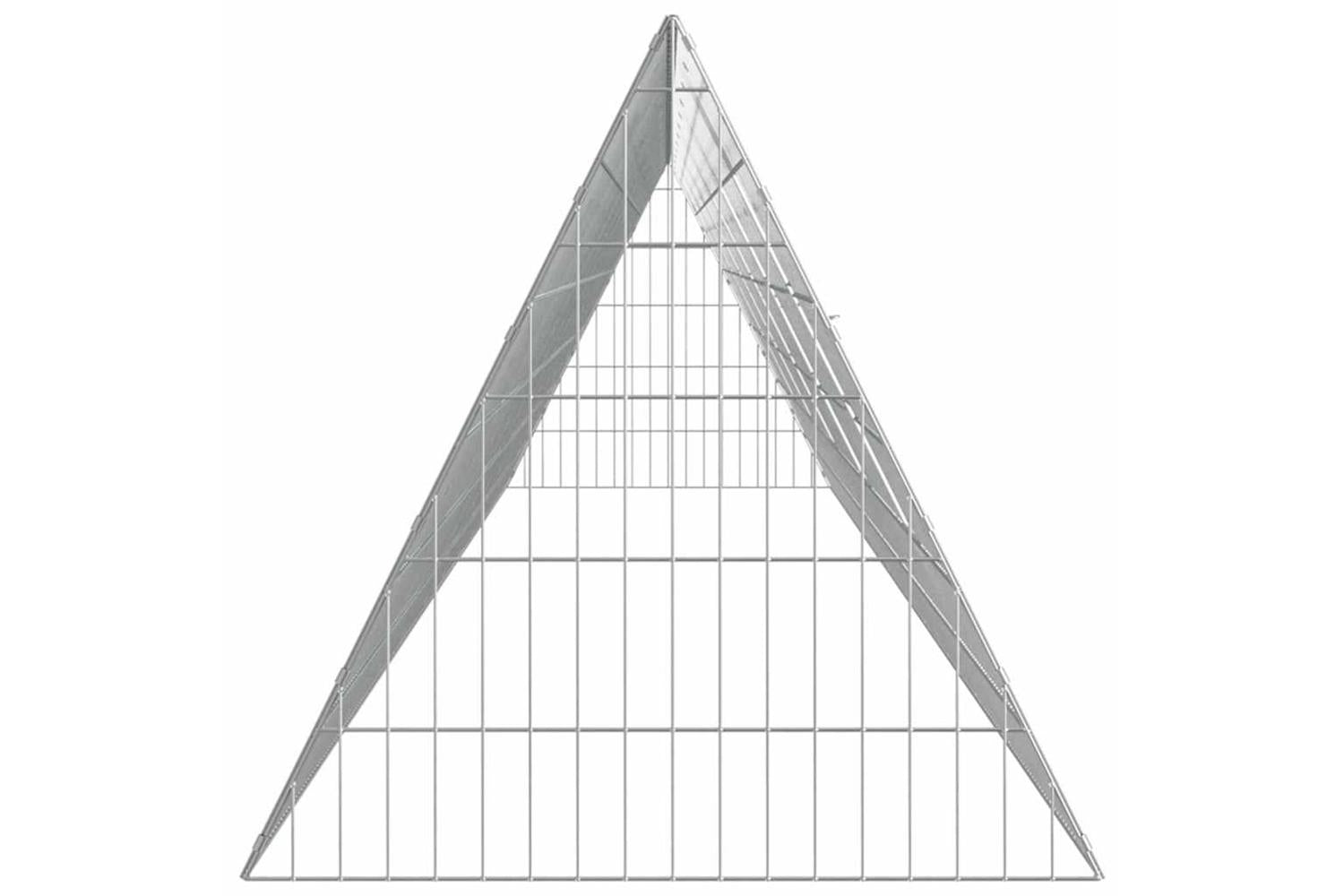 Vidaxl Rabbit Cage Silver 650 X 55 X 55 Cm Galvanised Steel-7