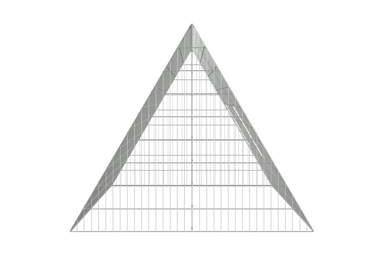 Vidaxl Rabbit Cage Silver 215 X 100 X 85 Cm Galvanised Steel-7