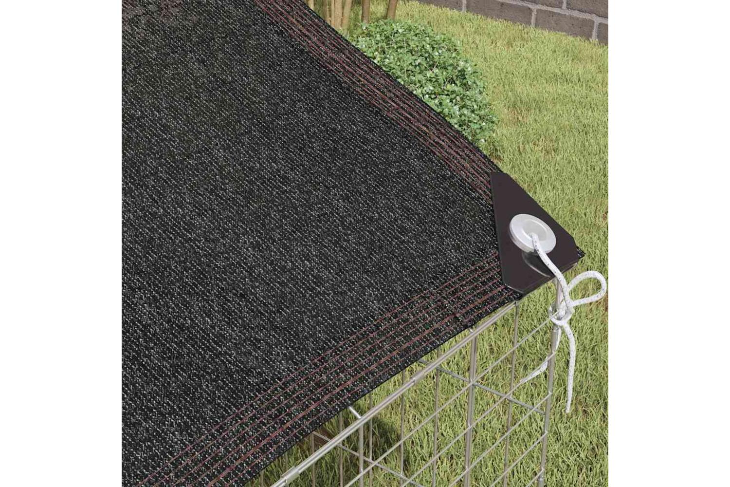 Vidaxl Rabbit Cage Silver 100 X 78 X 78 Cm Galvanised Steel-5