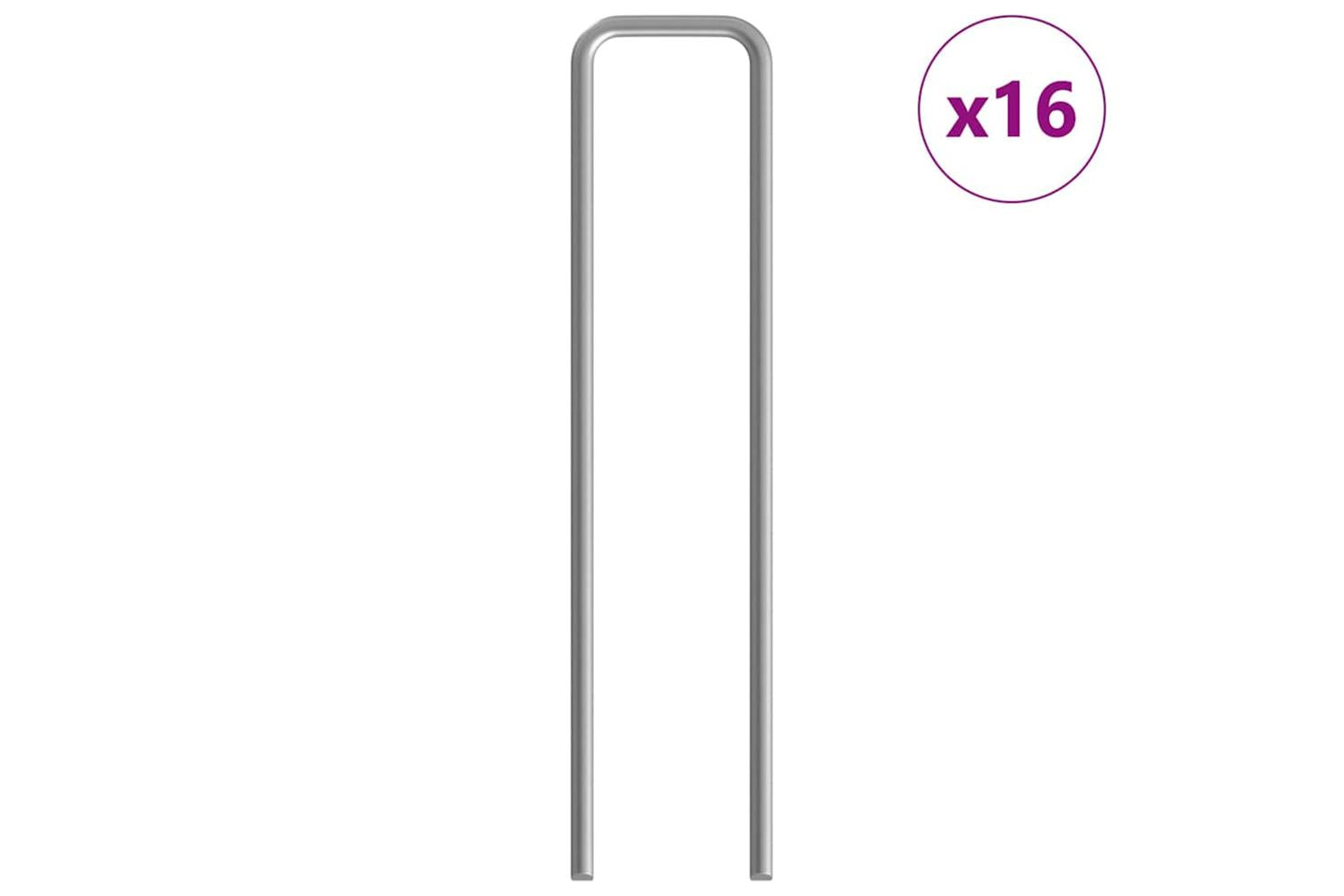 Vidaxl Rabbit Cage Silver 400 X 78 X 78 Cm Galvanised Steel-4