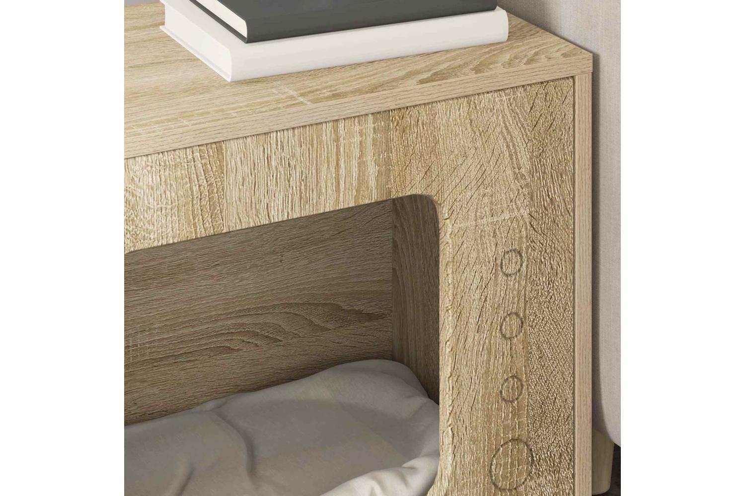 Vidaxl Cat House Sonoma 51 X 30 X 42 Cm Engineered Wood-4