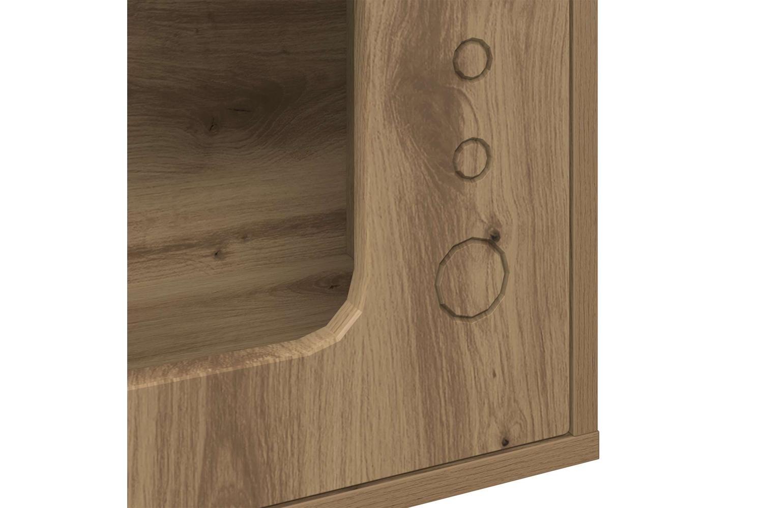 Vidaxl Cat House Artisian Oak 51 X 30 X 42 Cm Engineered Wood-6