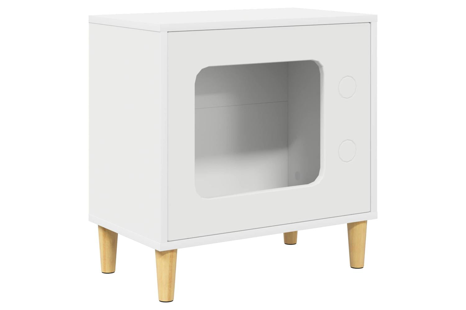 Vidaxl Cat House White 51 X 30 X 52 Cm Engineered Wood