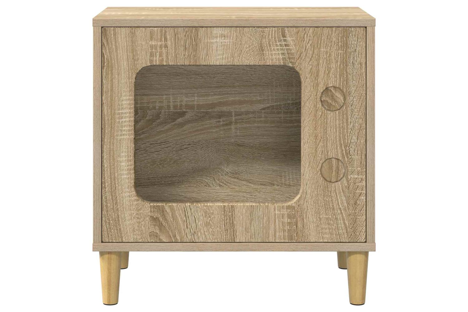 Vidaxl Cat House Sonoma 51 X 30 X 52 Cm Engineered Wood-5