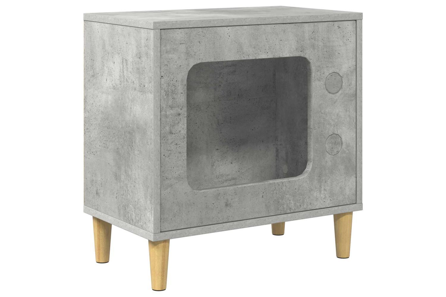 Vidaxl Cat House Concerte 51 X 30 X 52 Cm Engineered Wood