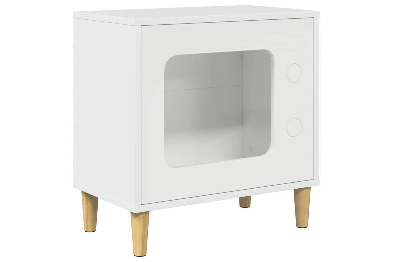 Vidaxl Cat House Gloss White 51 X 30 X 52 Cm Engineered Wood-2