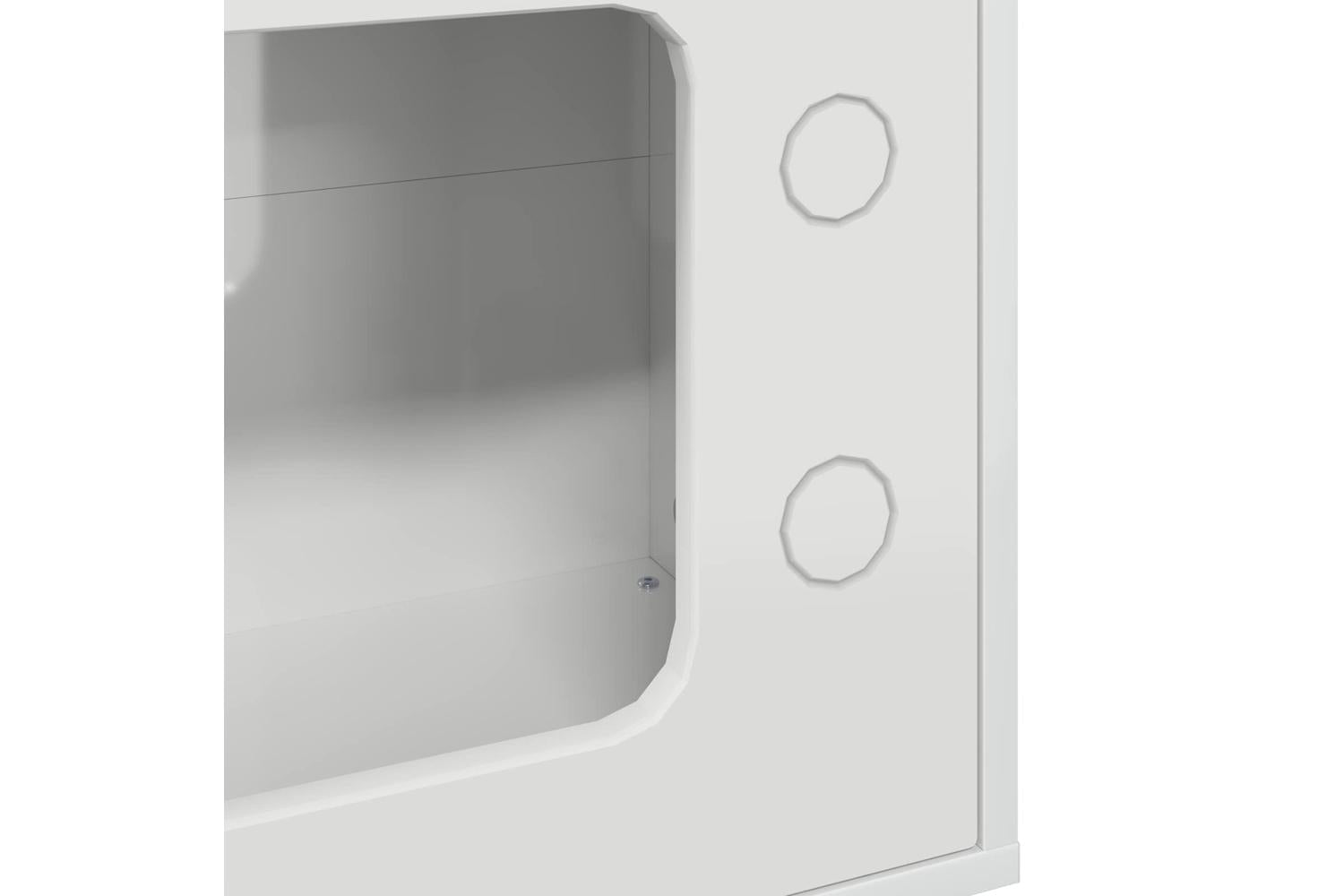 Vidaxl Cat House Gloss White 51 X 30 X 52 Cm Engineered Wood-8