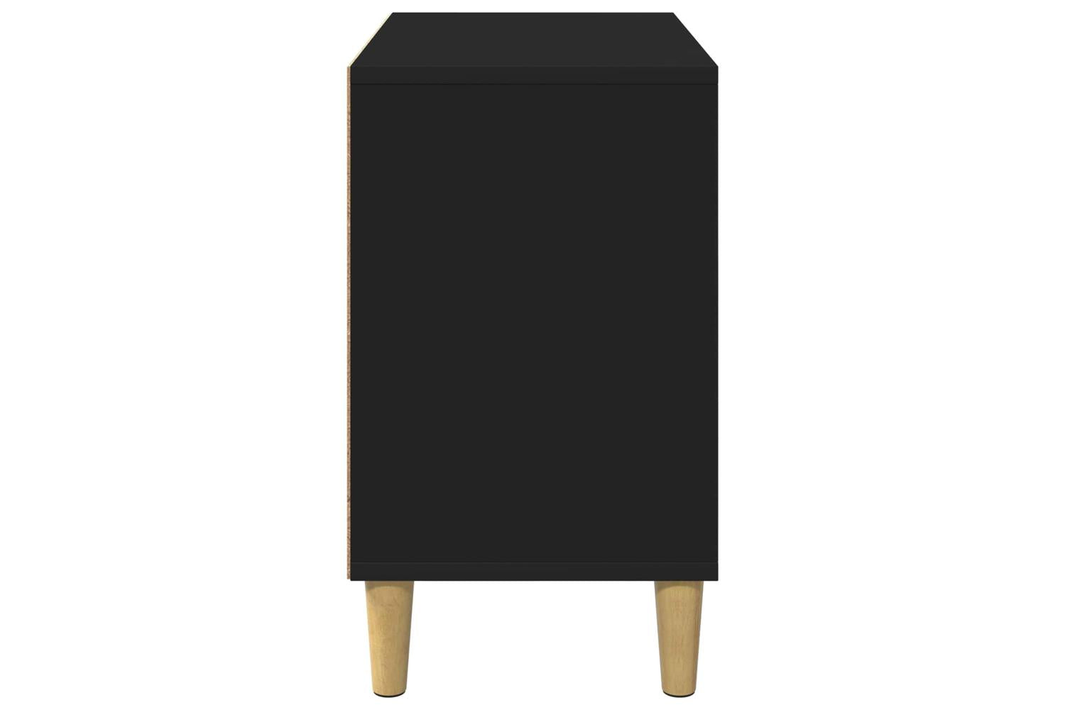 Vidaxl Cat House Black 51 X 30 X 52 Cm Engineered Wood-6