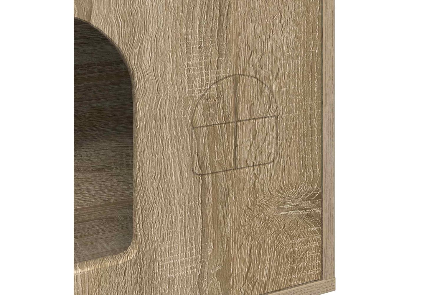 Vidaxl Cat House Sonoma 51 X 30 X 52 Cm Engineered Wood-8