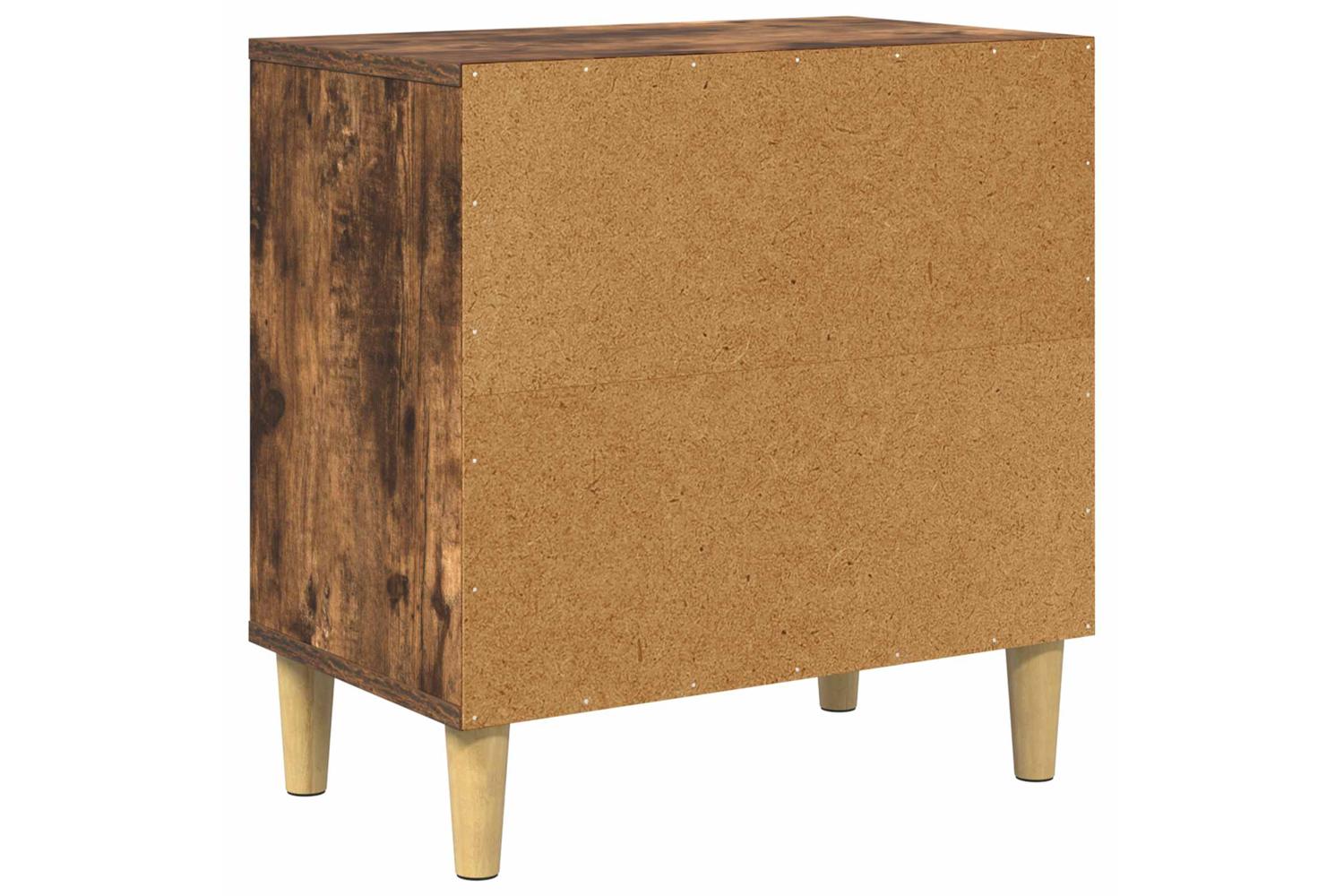 Vidaxl Cat House Smoked Oak 51 X 30 X 52 Cm Engineered Wood-6
