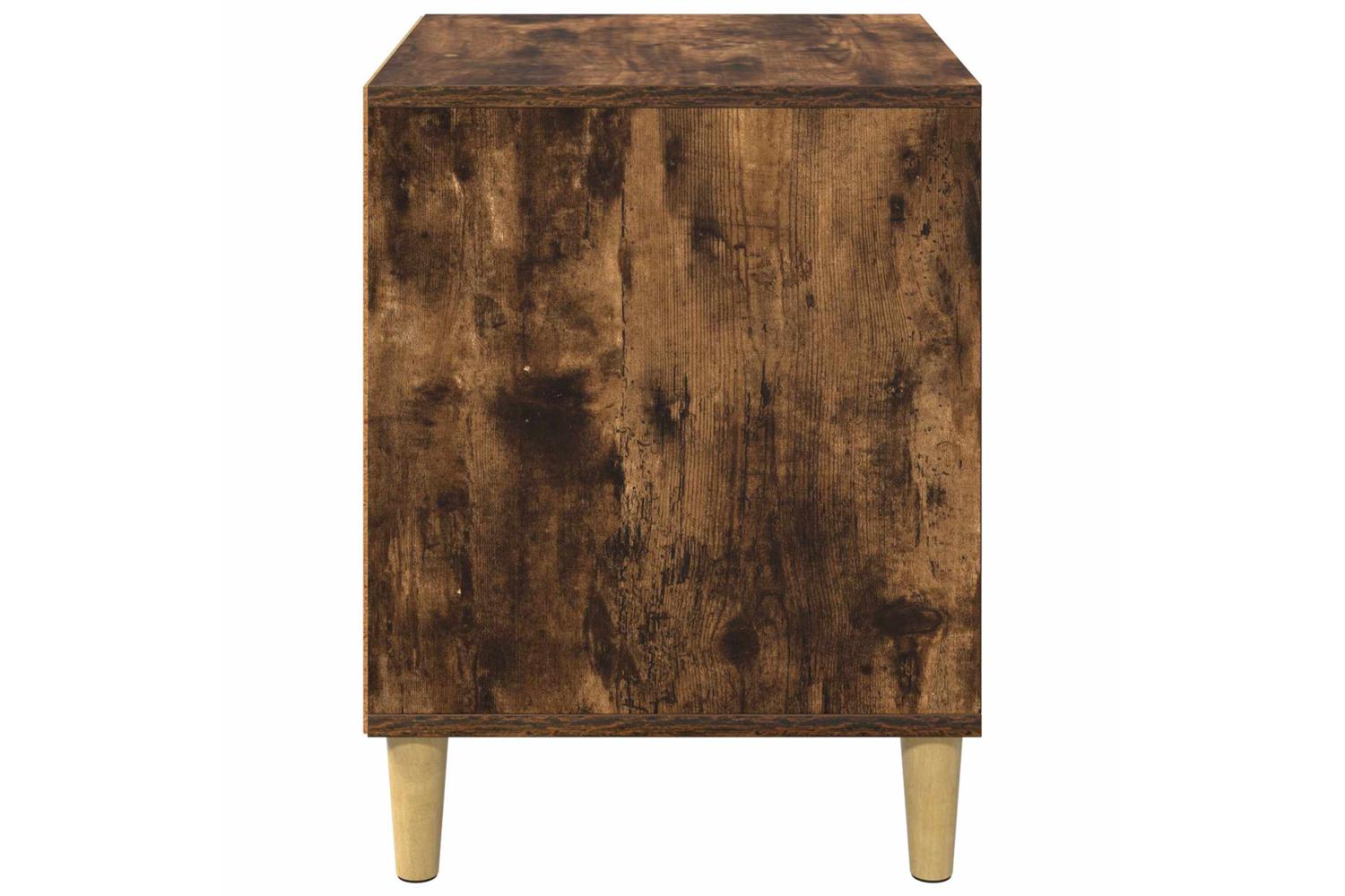 Vidaxl Cat House Smoked Oak 425 X 40 X 525 Cm Engineered Wood-6