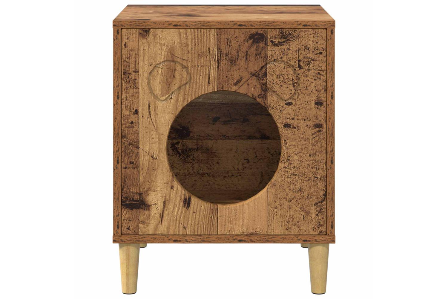 Vidaxl Cat House Old Wood 425 X 40 X 525 Cm Engineered Wood-5