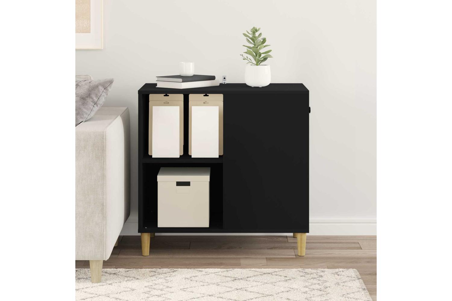 Vidaxl Cat House Black 72 X 425 X 70 Cm Engineered Wood-4