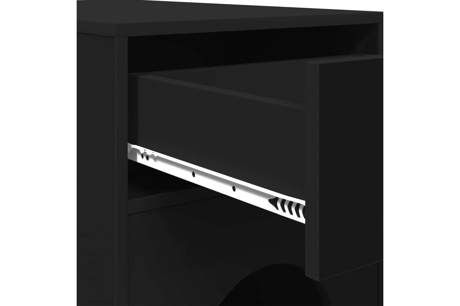 Vidaxl Cat House Black 72 X 425 X 70 Cm Engineered Wood-9