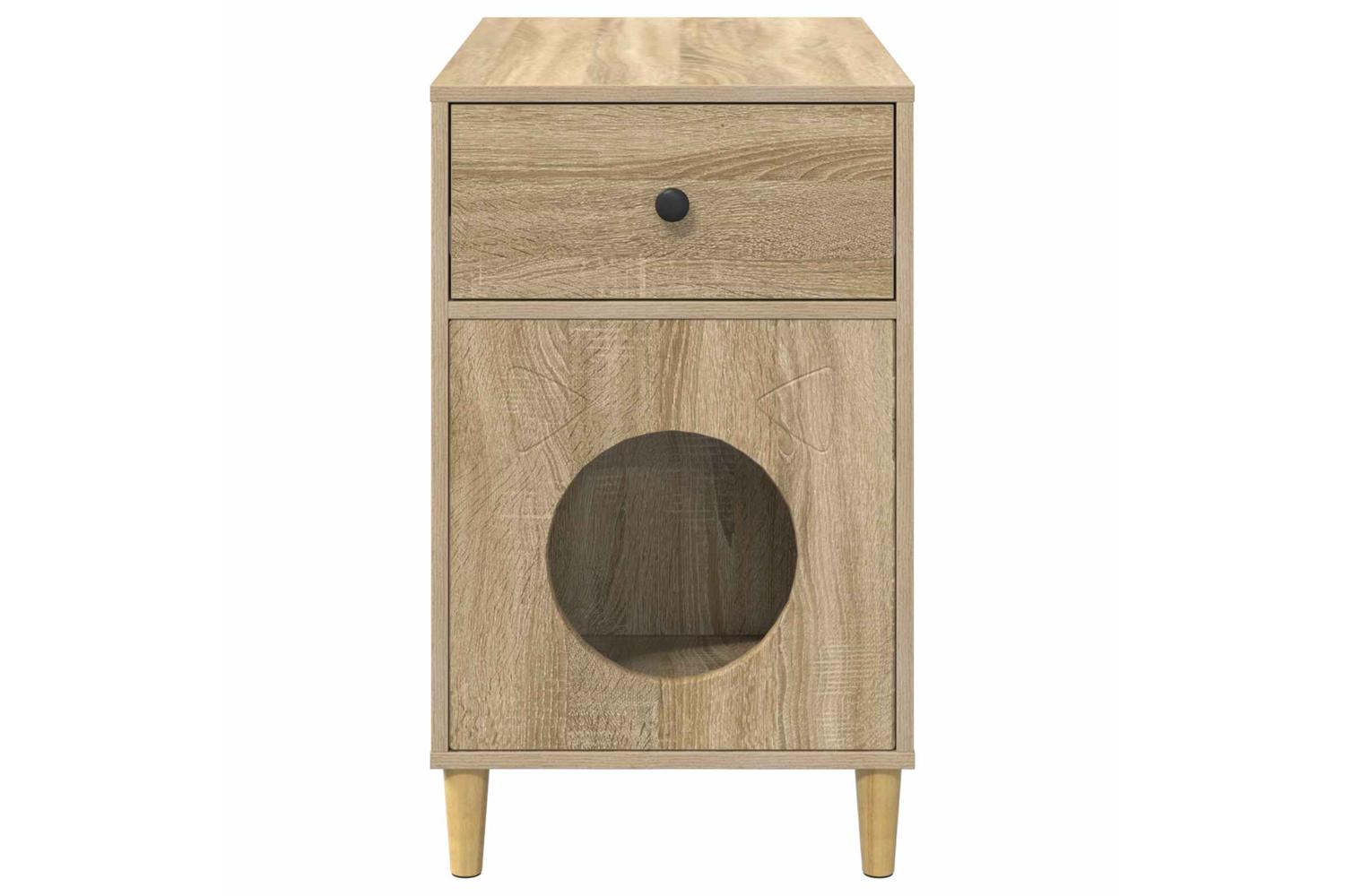 Vidaxl Cat House Sonoma 72 X 425 X 70 Cm Engineered Wood-7