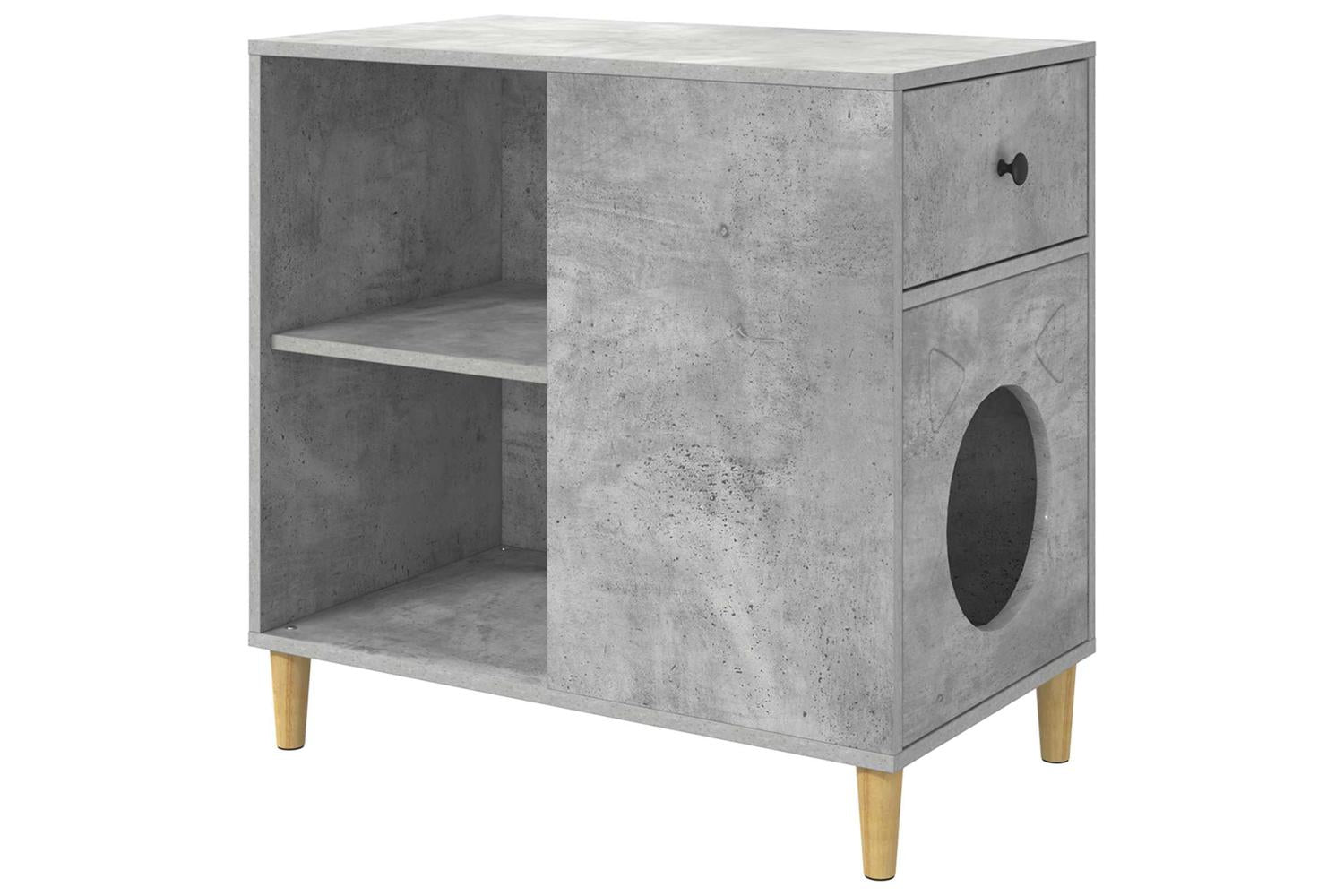 Vidaxl Cat House Concerte 72 X 425 X 70 Cm Engineered Wood-2