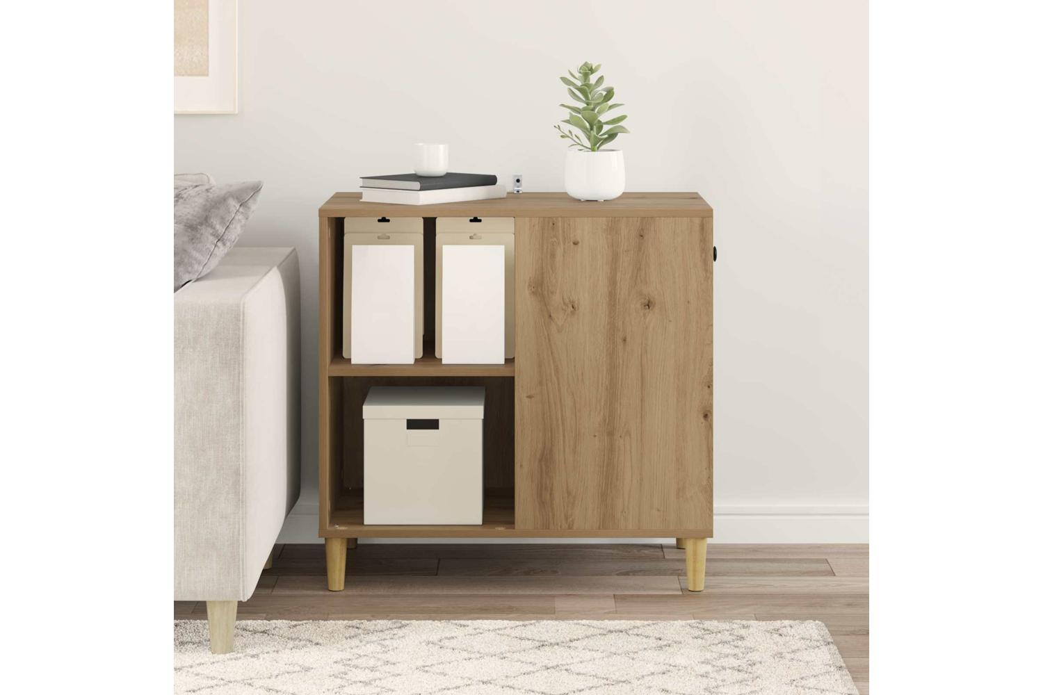 Vidaxl Cat House Artisian Oak 72 X 425 X 70 Cm Engineered Wood-4