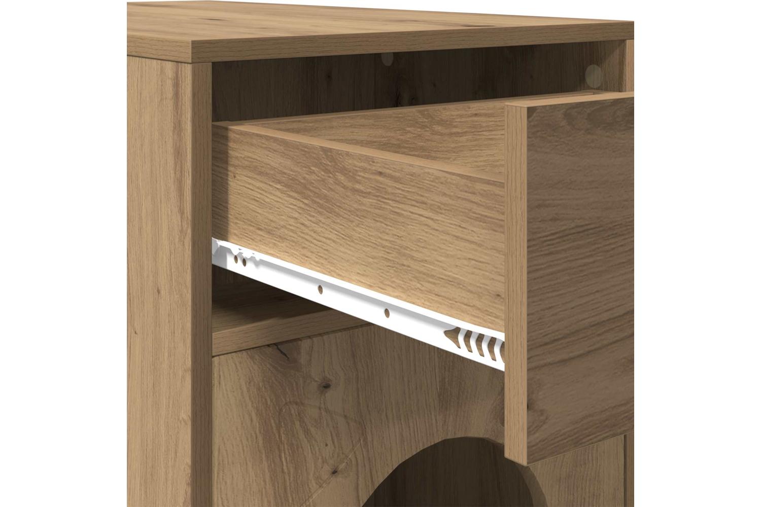 Vidaxl Cat House Artisian Oak 72 X 425 X 70 Cm Engineered Wood-9