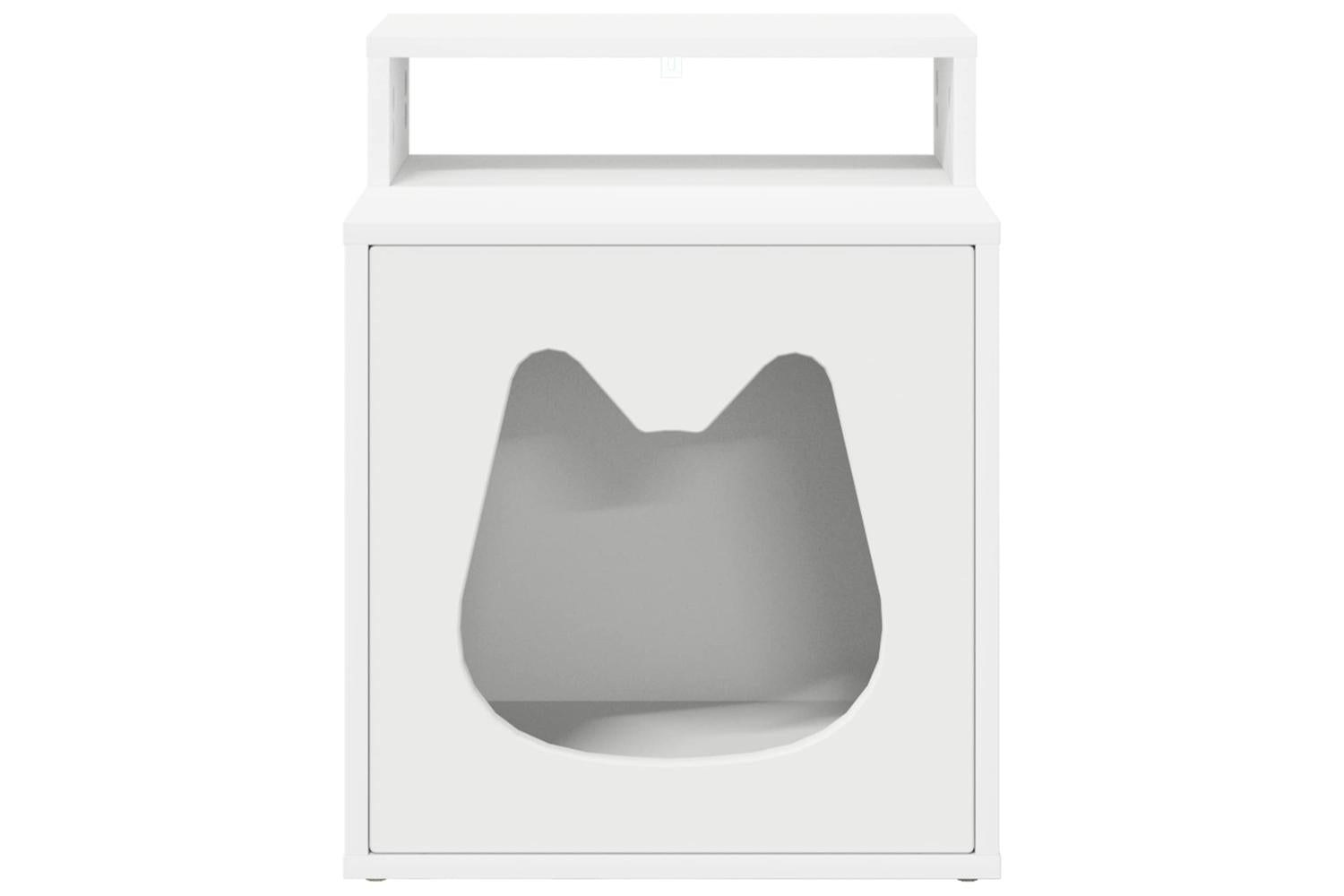 Vidaxl Cat House White 425 X 40 X 525 Cm Engineered Wood-5