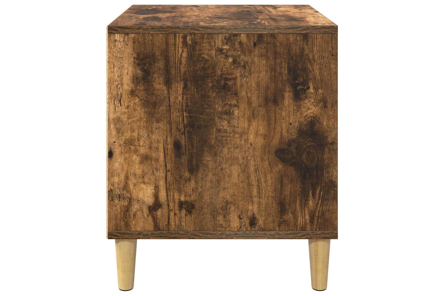 Vidaxl Dog House Smoked Oak 44 X 42 X 49 Cm Engineered Wood-6