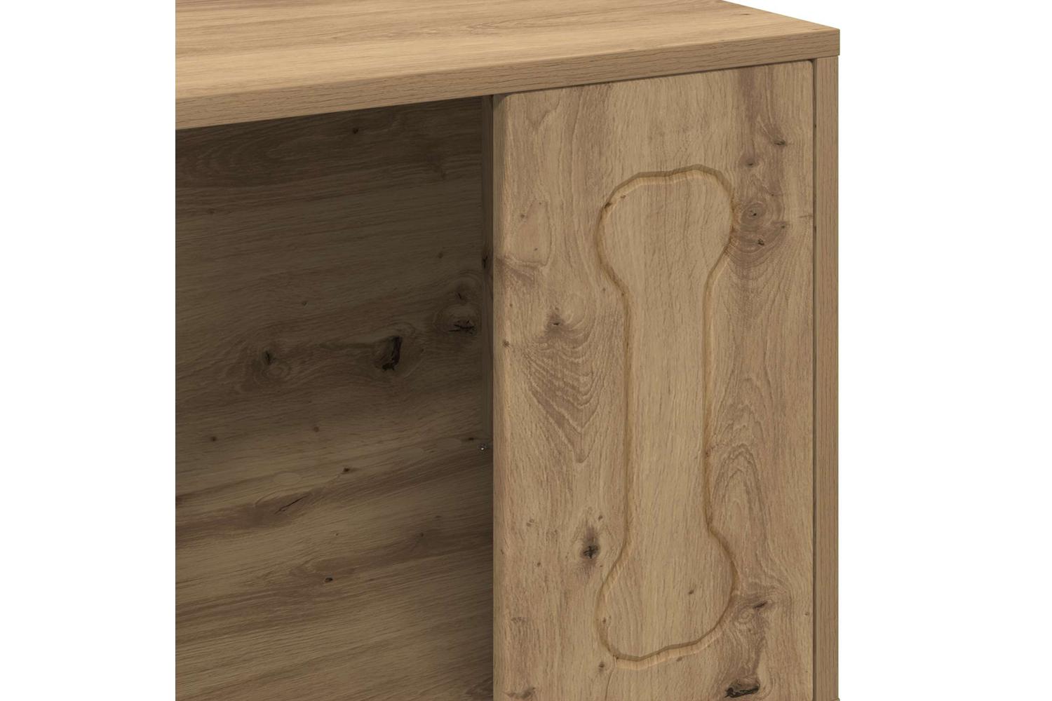 Vidaxl Dog House Artisian Oak 44 X 42 X 49 Cm Engineered Wood-8