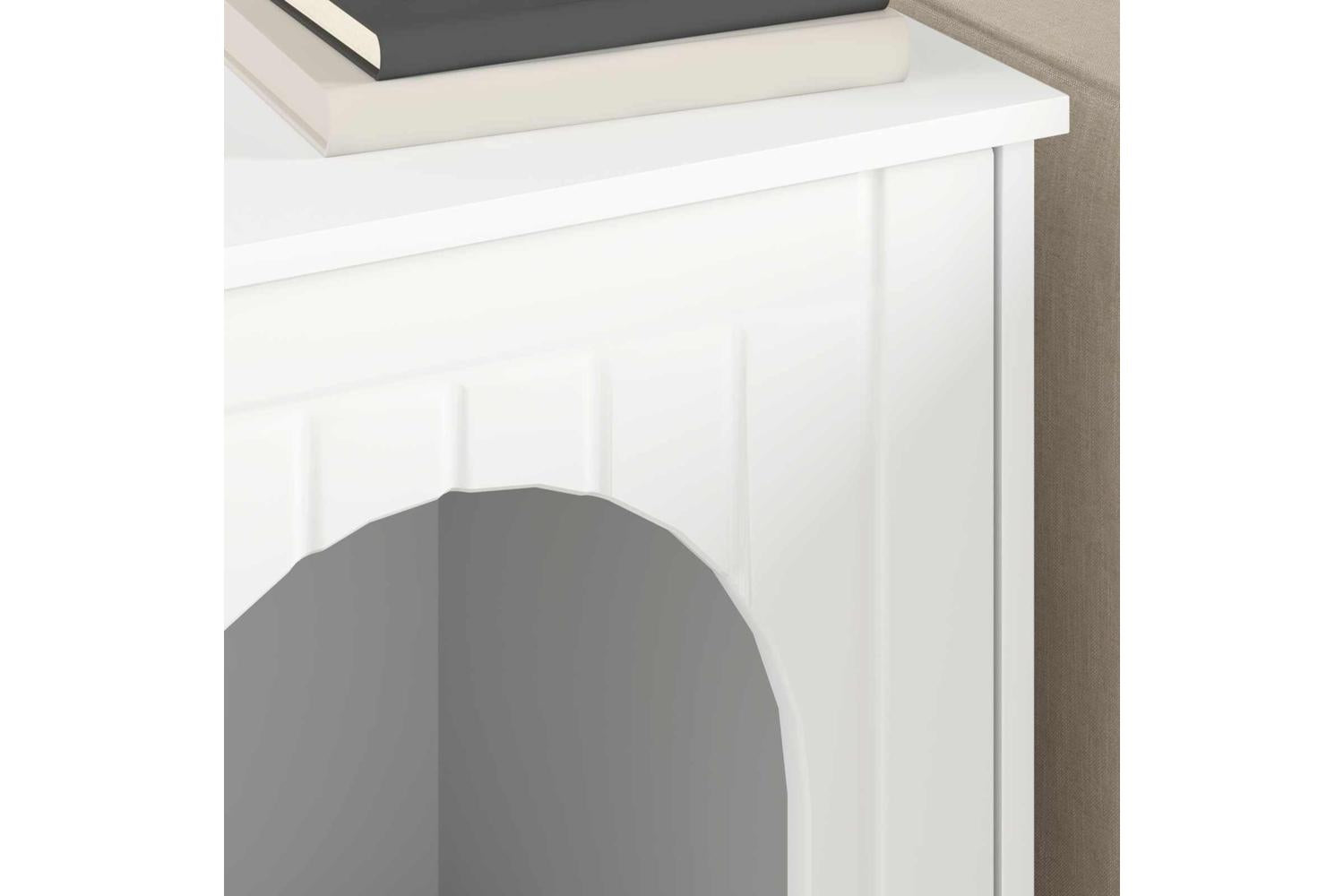 Vidaxl Cat House White 53 X 52 X 60 Cm Engineered Wood-4