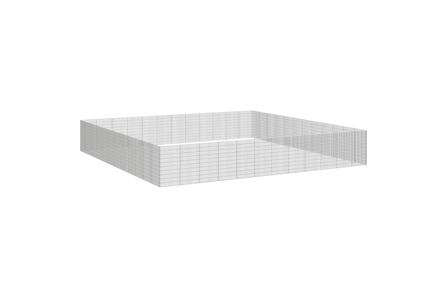 Vidaxl Free Range Animal Enclosure 48-panel 54x100 Cm Galvanised Iron-3