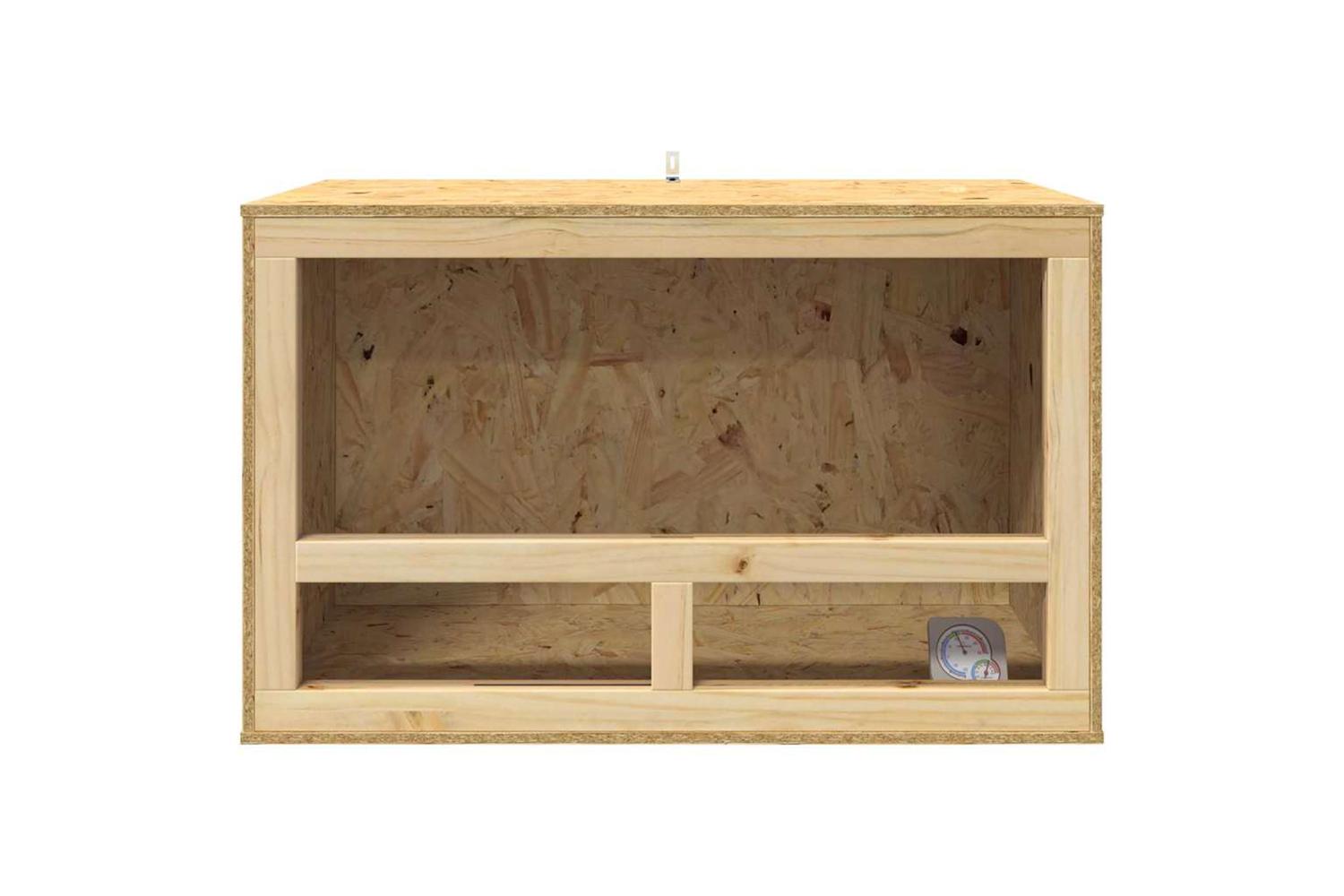 Vidaxl Terrarium Brown 80 X 50 X 50 Cm Osb-6