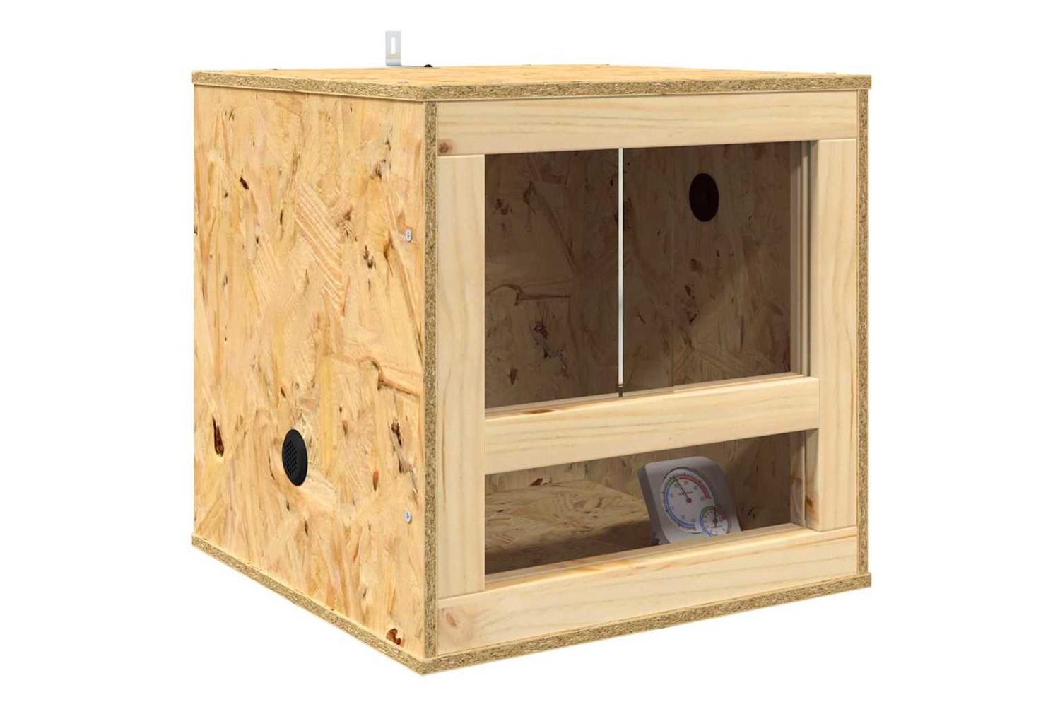 Vidaxl Terrarium Brown 100 X 50 X 50 Cm Osb-2