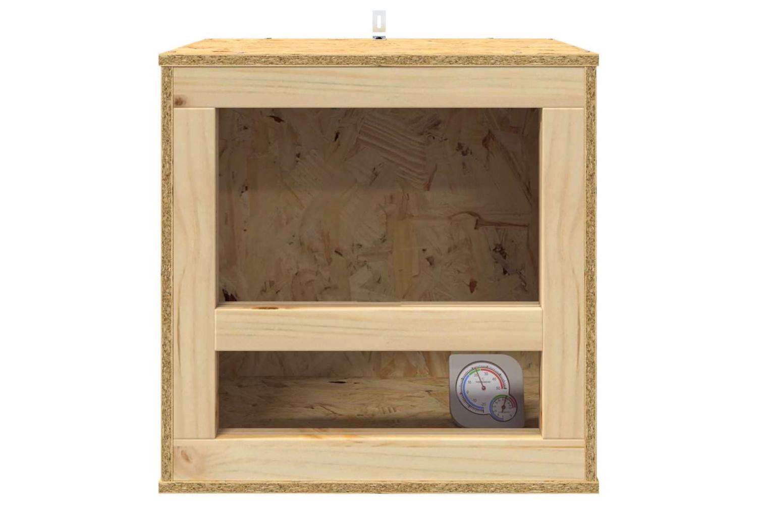 Vidaxl Terrarium Brown 100 X 50 X 50 Cm Osb-6