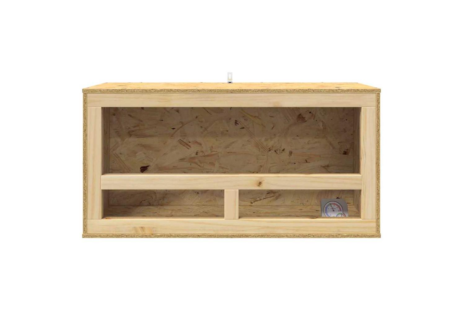 Vidaxl Terrarium Brown 80 X 40 X 40 Cm Osb-6