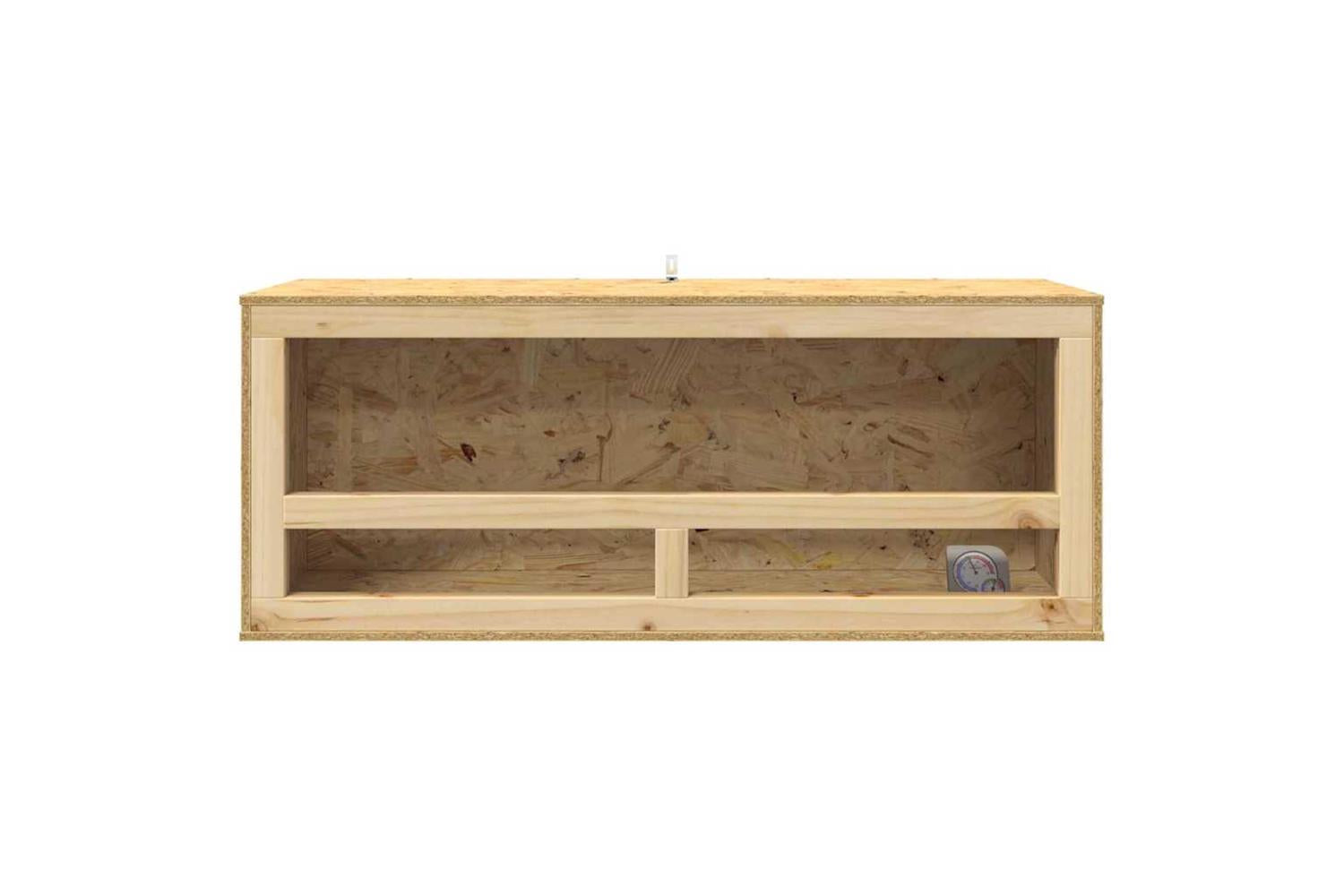 Vidaxl Terrarium Brown 100 X 40 X 40 Cm Osb-6
