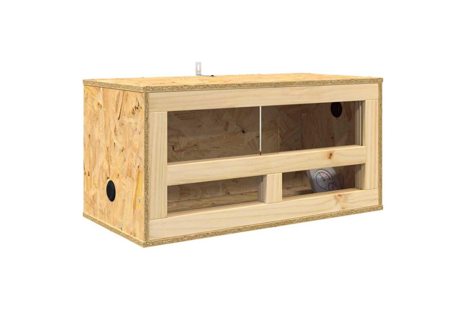 Vidaxl Terrarium Brown 60 X 30 X 30 Cm Osb